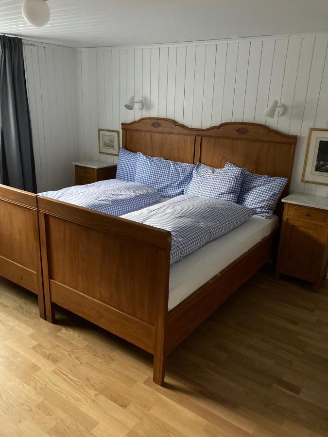 Familienferien Im Chalet Baergli 坎德施泰格 外观 照片